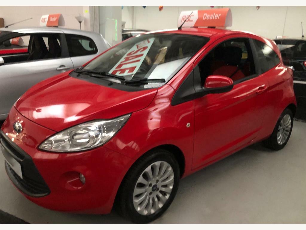 Compare Ford KA 1.2 Zetec Euro 5 Ss  Red