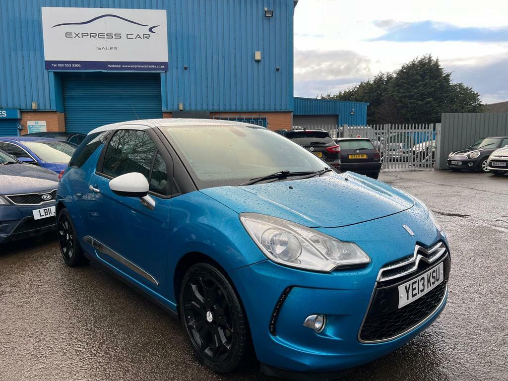 Citroen DS3 1.6 E-hdi Airdream Dstyle Plus Euro 5 Ss Blue #1