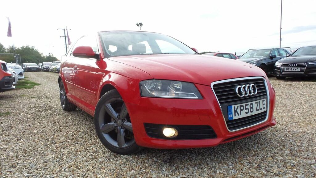 Compare Audi A3 Hatchback 1.8 Tfsi Sport Sportback S Tronic Euro 4 KP58ZLE Red