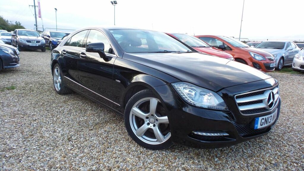 Compare Mercedes-Benz CLS Saloon 3.0 Cls350 Cdi V6 Blueefficiency Coupe G-tr GN13WNA Black