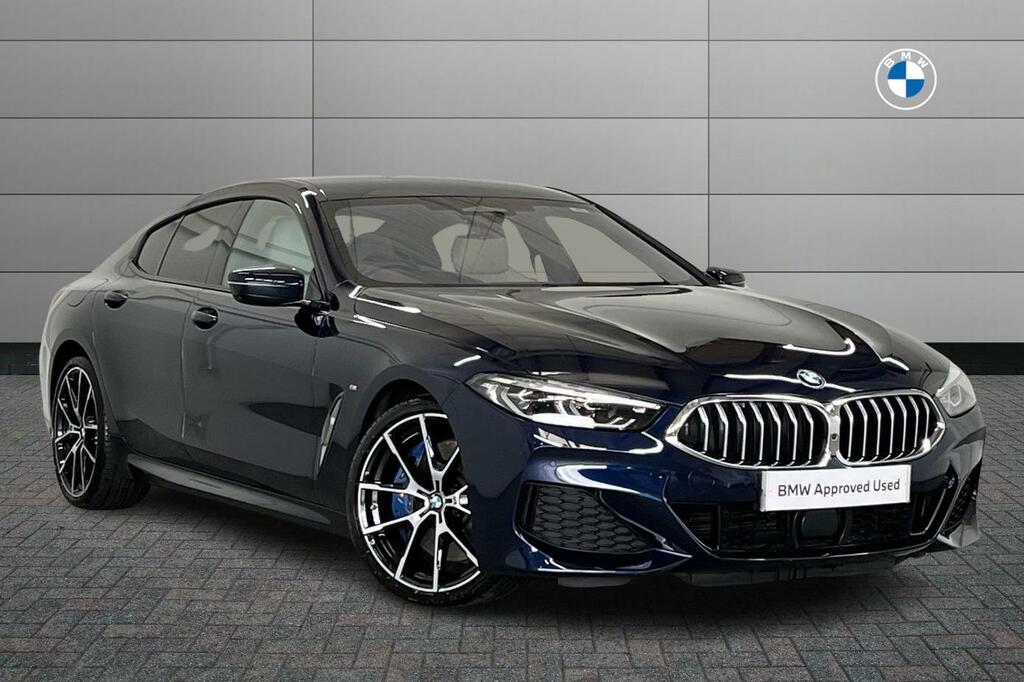 Compare BMW 8 Series Gran Coupe 840D Xdrive Gran Coupe EK70RSZ Blue