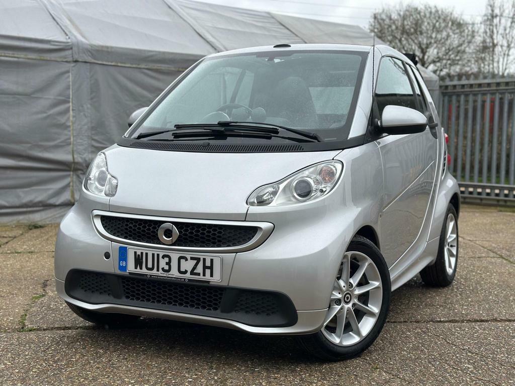 Smart Fortwo Cabrio 1.0 Mhd Passion Cabriolet Softtouch Euro 5 Ss Silver #1