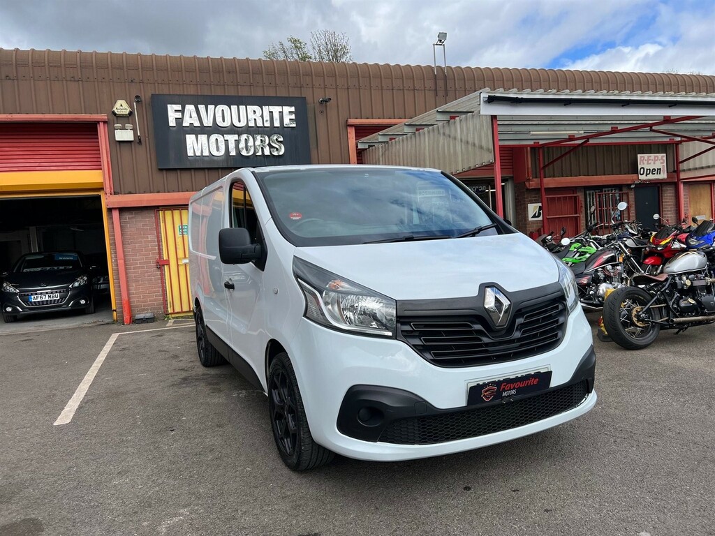 Renault Trafic 1.6 Dci 27 Business Swb Standard Roof Euro 5 White #1