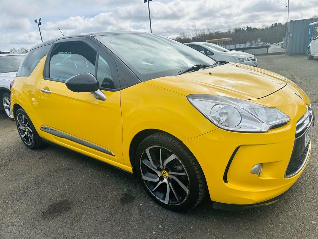Citroen DS3 1.6 E-hdi Airdream Dstyle Plus Euro 5 Ss Yellow #1