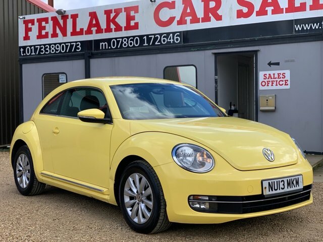 Volkswagen Beetle Hatchback Yellow #1
