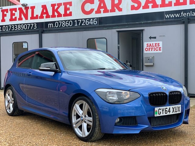 Compare BMW 1 Series Hatchback GY64XUX Blue