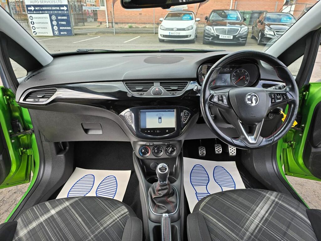 Compare Vauxhall Corsa Hatchback 1.4I Turbo Ecoflex Sri Euro 6 Ss BU15KBJ Green