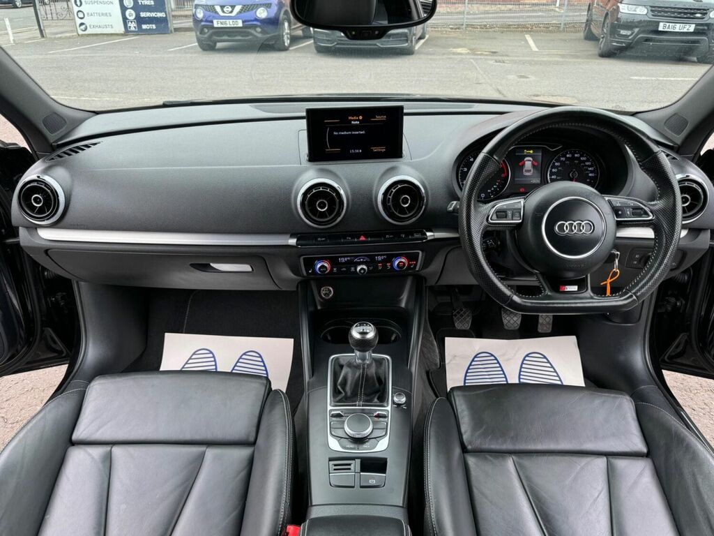 Audi A3 Hatchback 1.4 Tfsi Cod S Line Euro 6 Ss 20 Black #1
