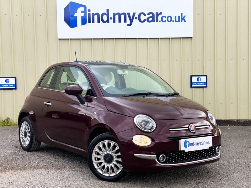 Compare Fiat 500 Lounge LD17VHW Red