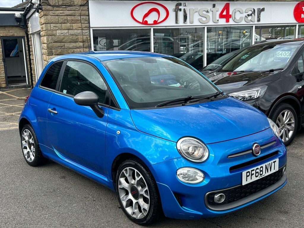 Fiat 500 2018 68 S Blue #1