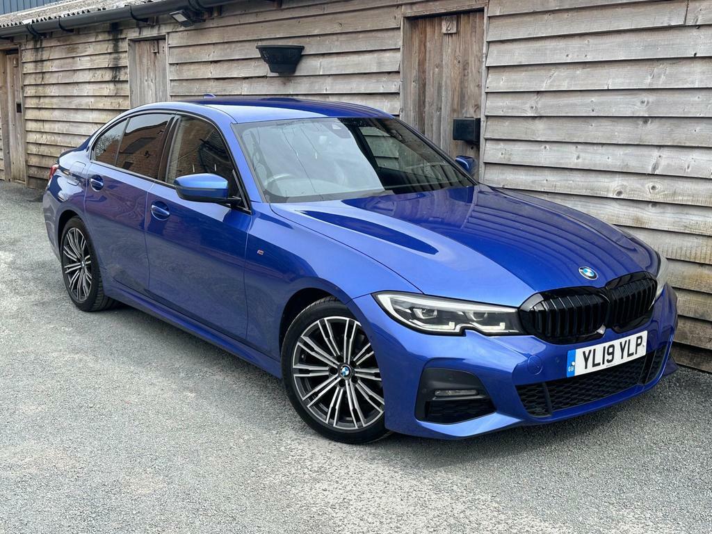 Compare BMW 3 Series 2.0 320D M Sport Xdrive Euro 6 Ss YL19YLP Blue