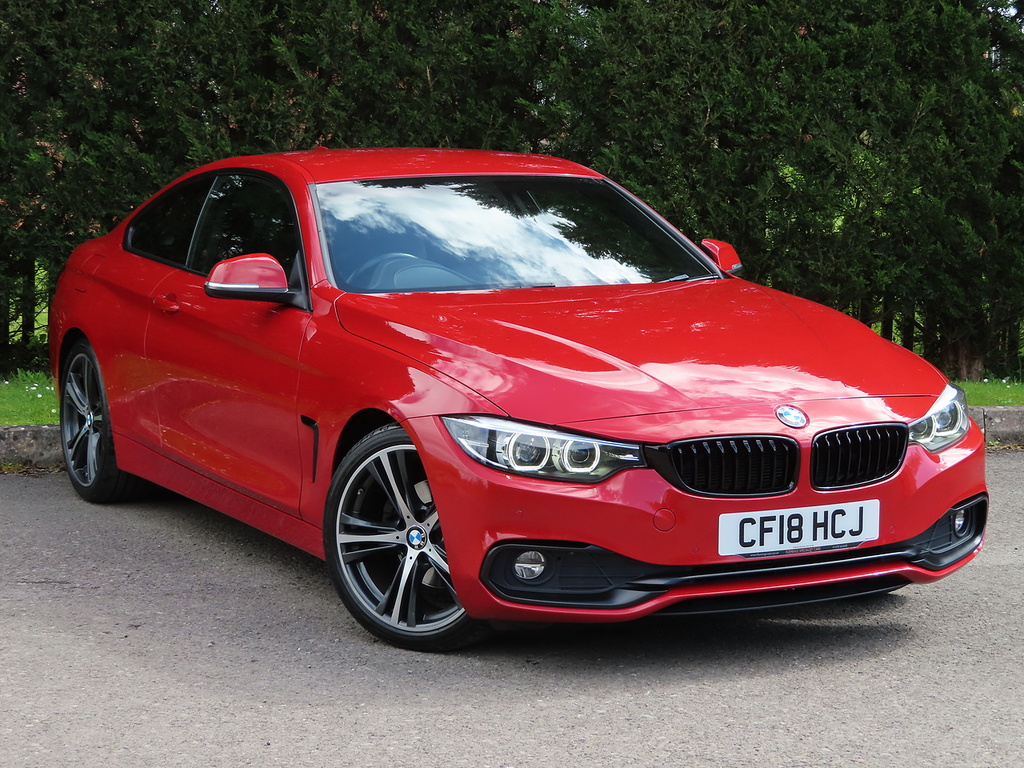 Compare BMW 4 Series 420D Sport CF18HCJ Red