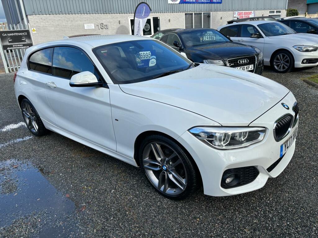 Compare BMW 1 Series 1.5 116D M Sport 3-Door 2017 YL17XAB White