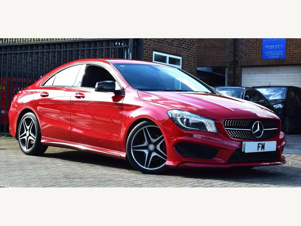 Compare Mercedes-Benz CLA Class 1.8 Cla200 Cdi Amg Sport Coupe Euro 5 Ss WX14VFD Red