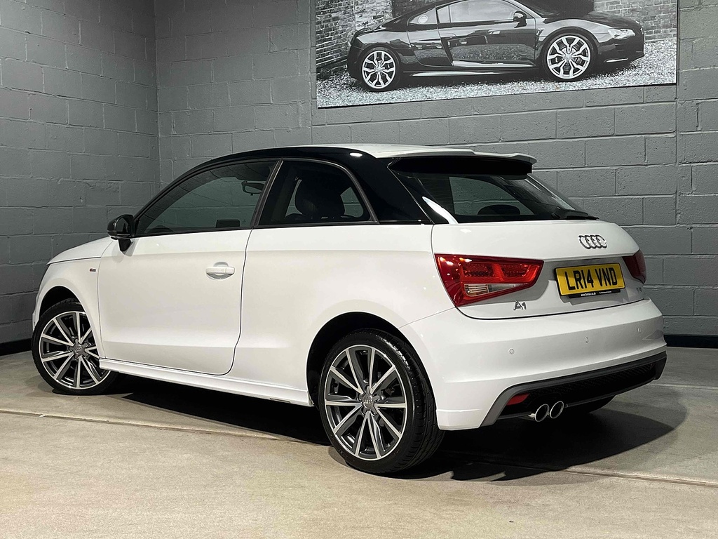 Compare Audi A1 Tfsi S Line Style Edition LR14VND White