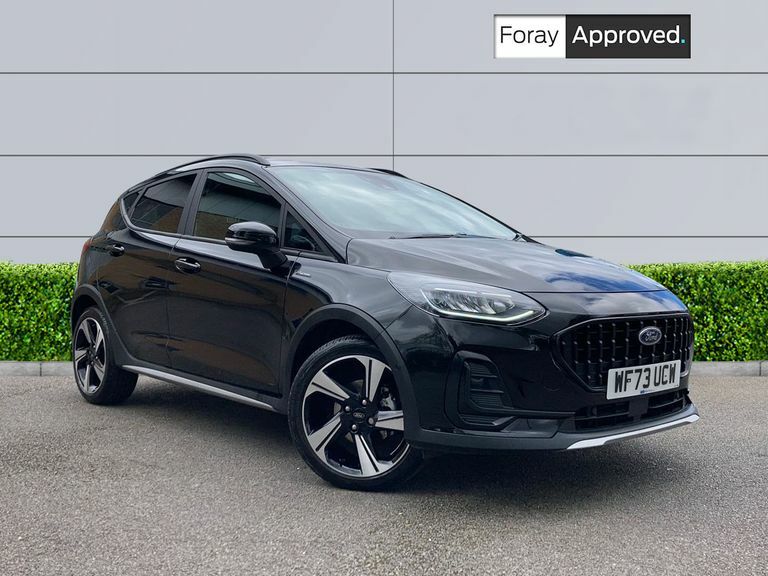 Compare Ford Fiesta 1.0 Ecoboost Hybrid Mhev 125 Active WF73UCW Black