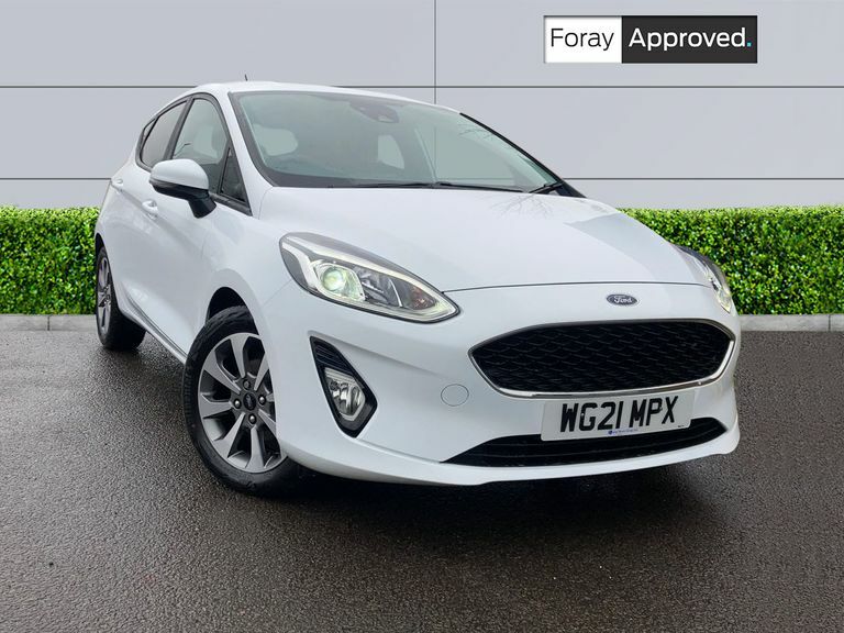 Compare Ford Fiesta 1.0 Ecoboost Hybrid Mhev 125 Trend WG21MPX White