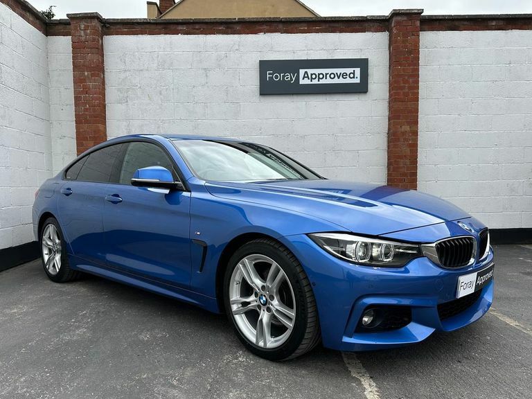 Compare BMW 4 Series Gran Coupe 430I Gran Coupe M Sport YG69AVK Blue