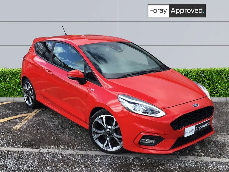 Compare Ford Fiesta St-line X GY18FZP Red