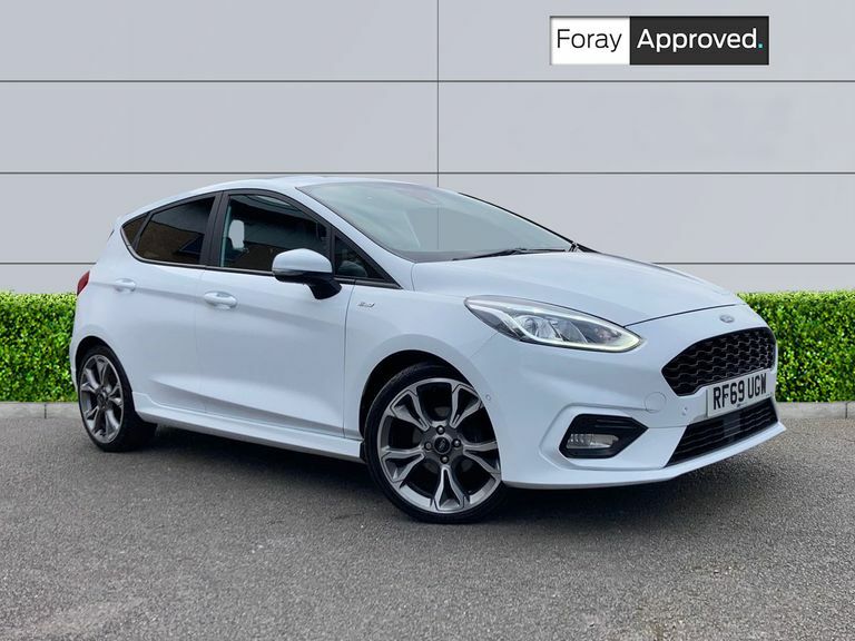 Ford Fiesta 1.0 Ecoboost 140 St-line X Edition White #1