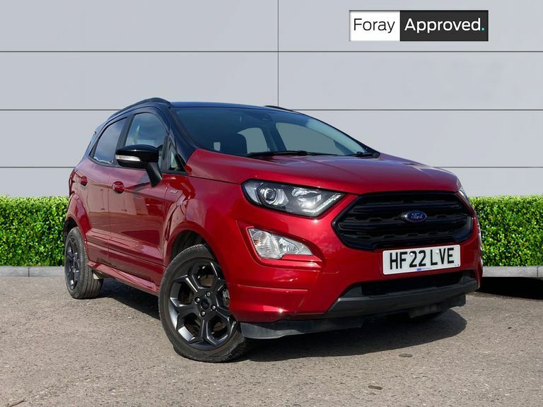 Compare Ford Ecosport 1.0 Ecoboost 125 St-line HF22LVE Red