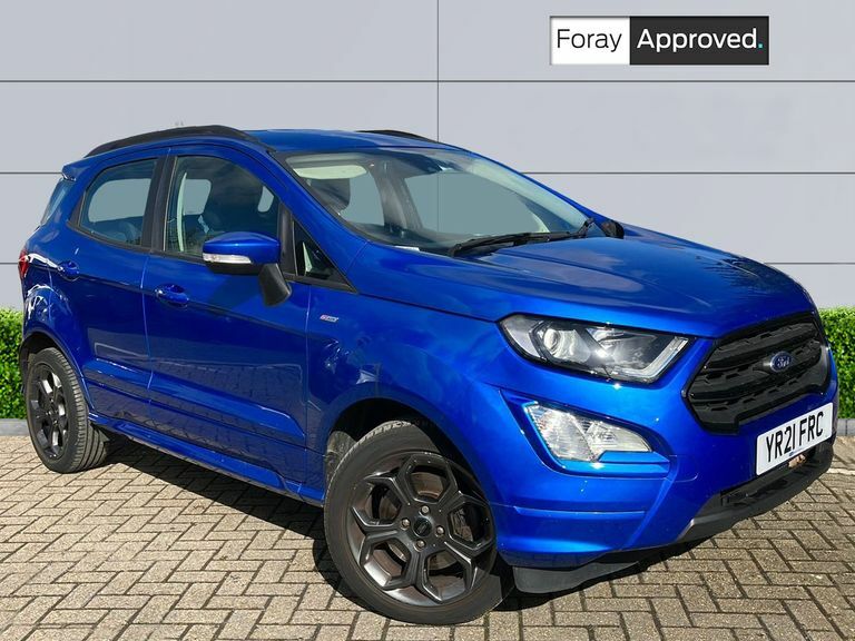 Compare Ford Ecosport 1.0 Ecoboost 125 St-line YR21FRC Blue