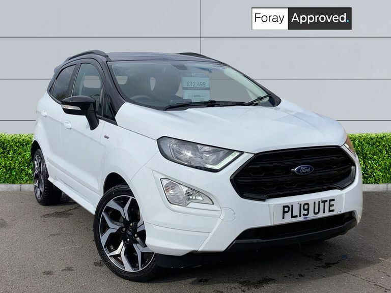 Compare Ford Ecosport 1.0 Ecoboost 125 St-line PL19UTE White