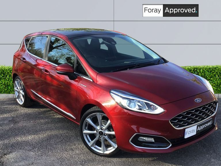 Compare Ford Fiesta 1.0 Ecoboost 140 EJ18YUX Red