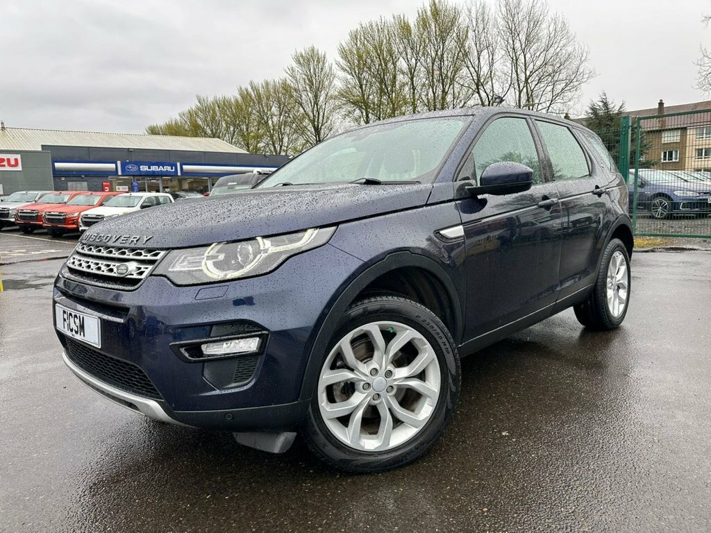 Compare Land Rover Discovery Discovery Sport Hse Td4 SF66BRB Blue
