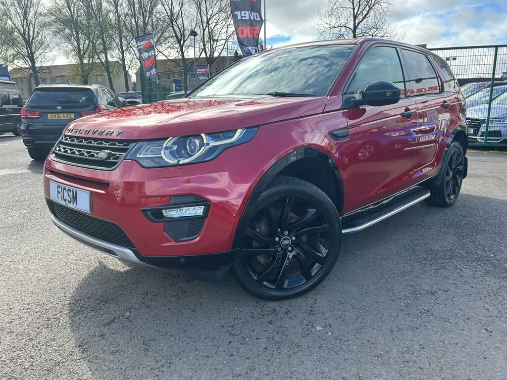 Compare Land Rover Discovery 2.0 Td4 Hse 180 Bhp YD65ENM Red