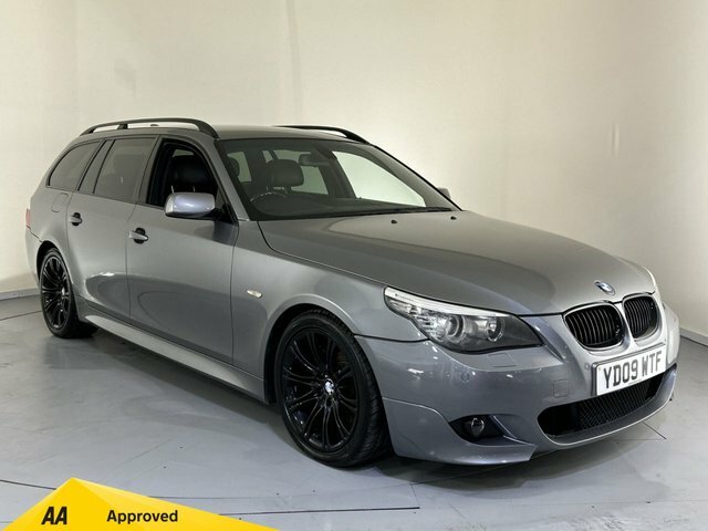 Compare BMW 5 Series 2.0 520D M Sport Touring 175 Bhp YD09WTF Grey
