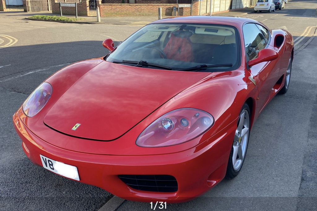 Compare Ferrari 360 Modenamodena V8, 3.6Cc, 6-Spd Low M  Red