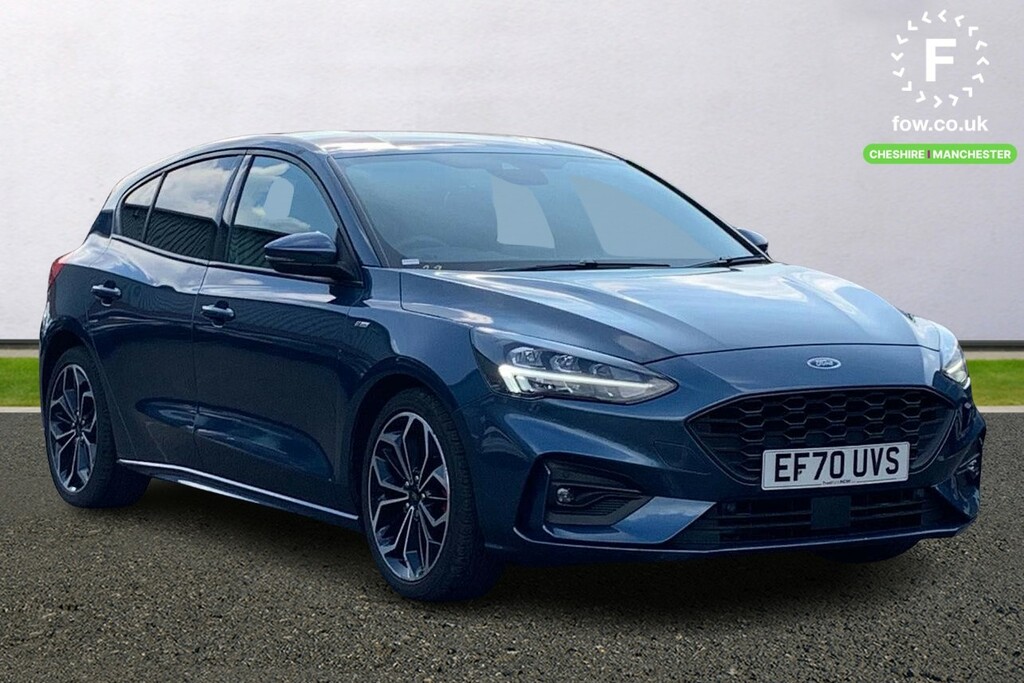 Compare Ford Focus 1.0 Ecoboost Hybrid Mhev 125 St-line X Edition EF70UVS Blue
