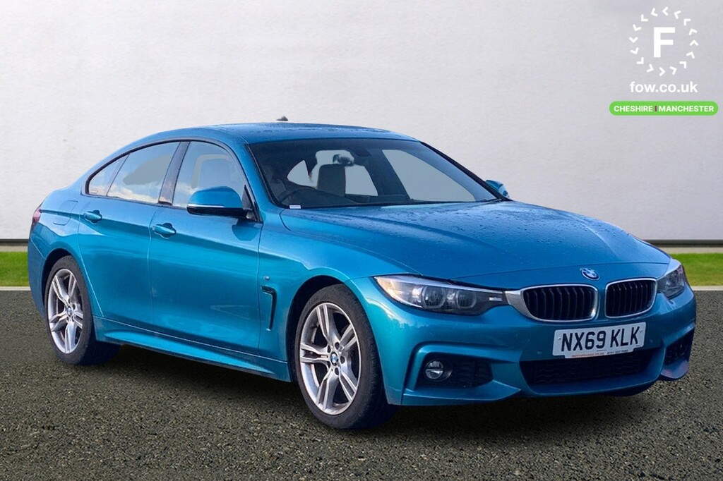 Compare BMW 4 Series Gran Coupe 420I M Sport Professional Media NX69KLK Blue