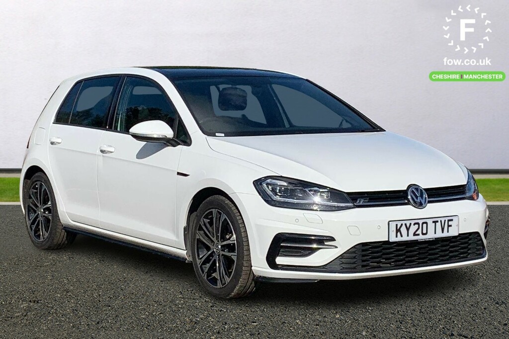 Compare Volkswagen Golf Golf R-line Edition Tdi S-a KY20TVF White