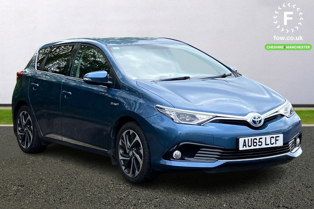 Compare Toyota Auris 1.8 Hybrid Design Cvt AU65LCF Blue