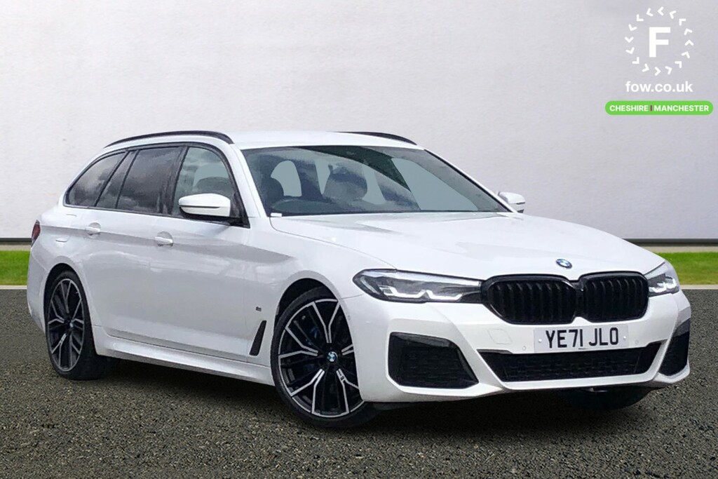 Compare BMW 5 Series 520D Mht M Sport Step Techpro Pack YE71JLO White