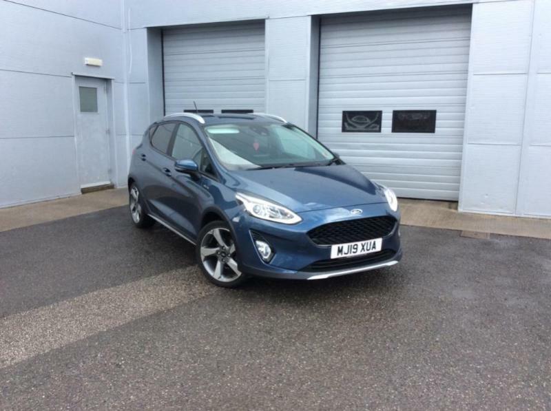 Compare Ford Fiesta 1.0 Ecoboost Active 1 MJ19XUA Blue