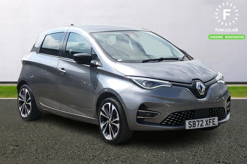 Compare Renault Zoe 100Kw Iconic R135 50Kwh Boost Charge SB72XFE Grey