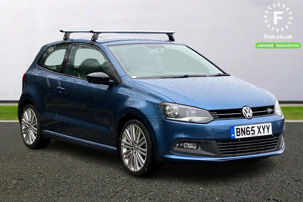 Compare Volkswagen Polo 1.4 Tsi Act Bluegt BN65XYY Blue