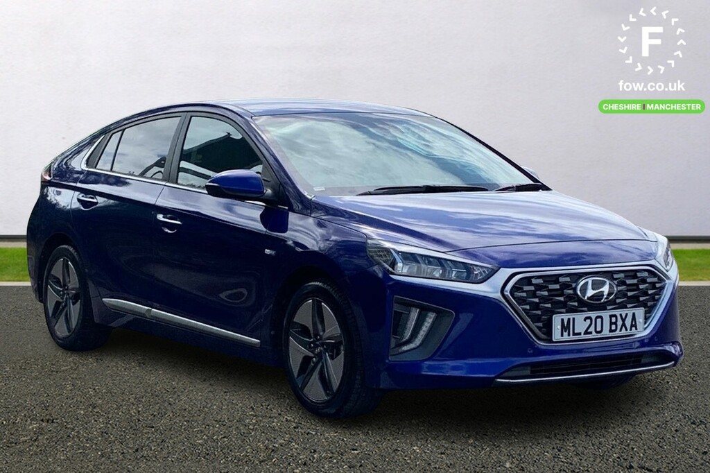 Compare Hyundai Ioniq 1.6 Gdi Hybrid Premium Se Dct ML20BXA Blue