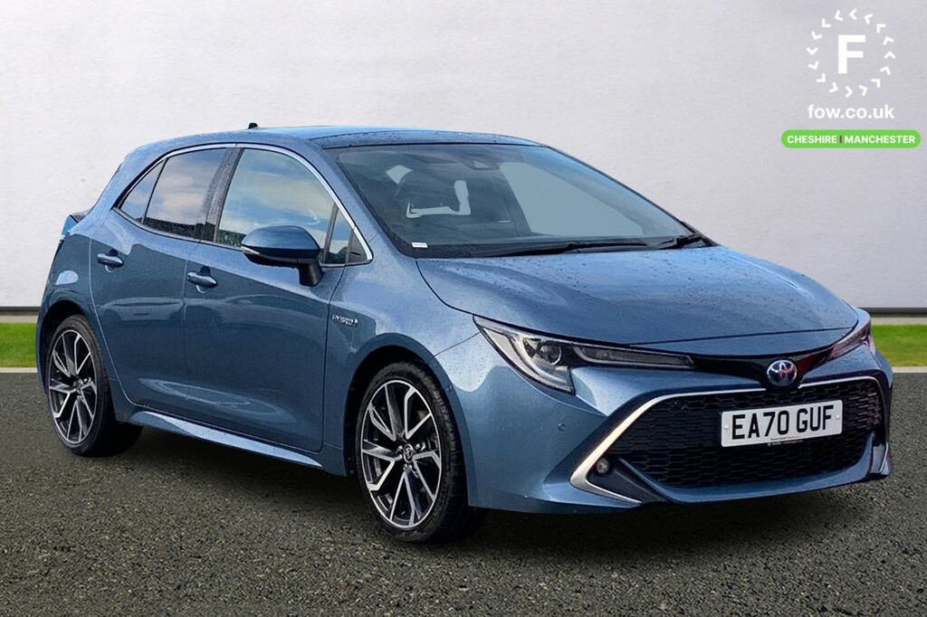 Compare Toyota Corolla 1.8 Vvt-i Hybrid Excel Cvt EA70GUF Blue