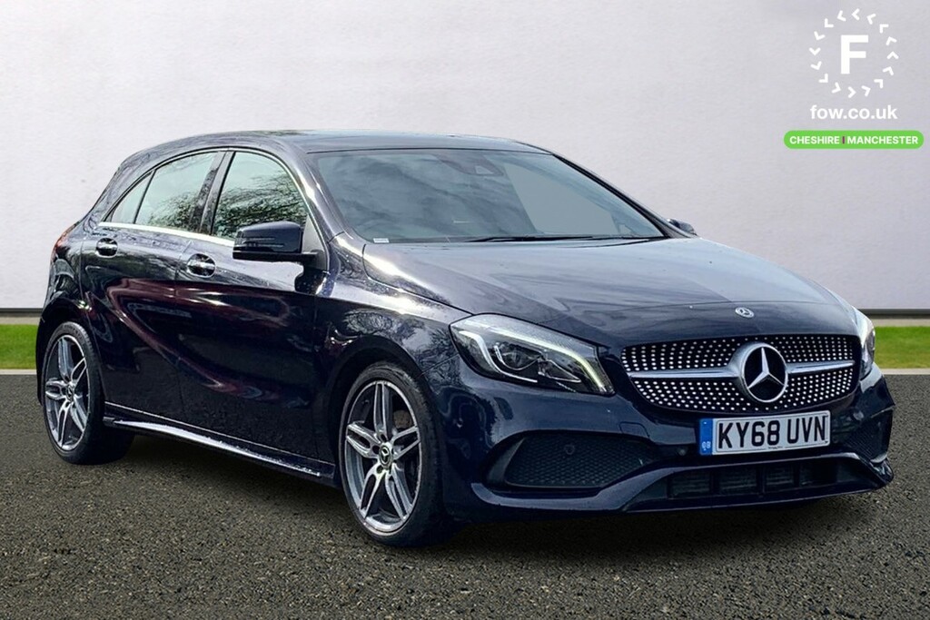 Compare Mercedes-Benz A Class A200d Amg Line Premium Plus KY68UVN Blue