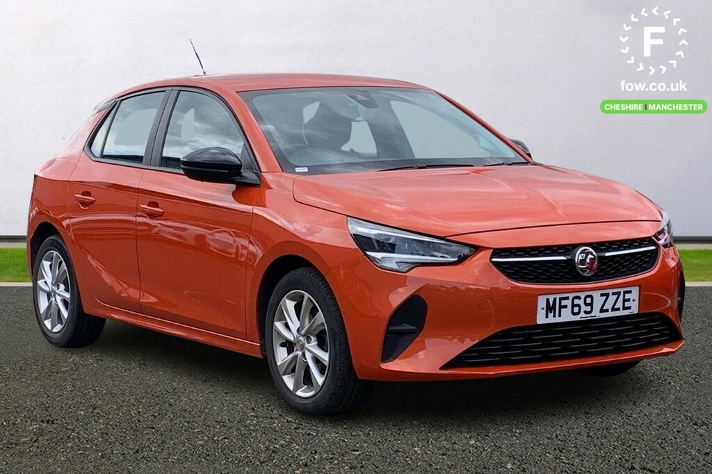 Compare Vauxhall Corsa 1.2 Se Nav Premium MF69ZZE Orange