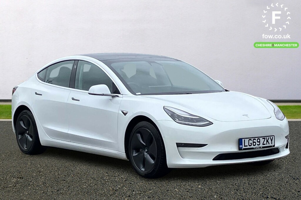 Compare Tesla Model 3 Model 3 Long Range Awd LG69ZKY White