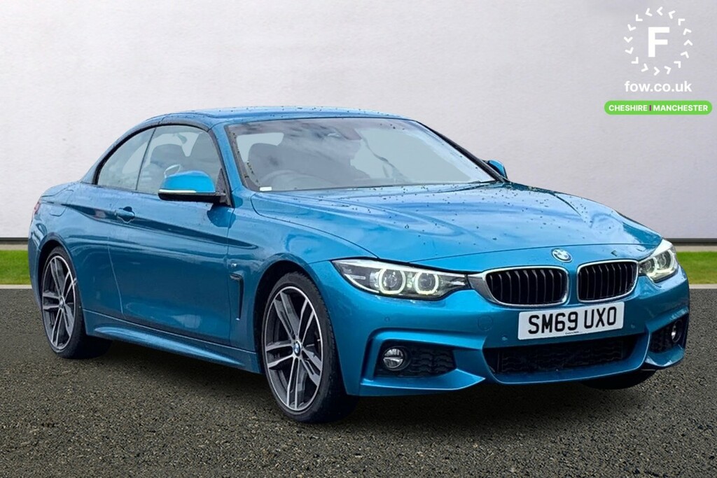 Compare BMW 4 Series 420I M Sport Professional Media SM69UXO Blue