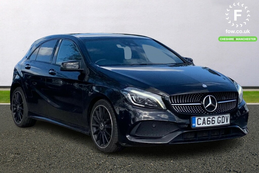 Compare Mercedes-Benz A Class A200d Amg Line Premium Plus CA66GDV Black
