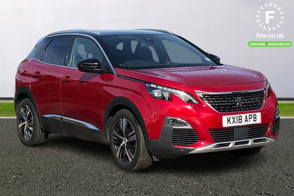 Peugeot 3008 1.5 Bluehdi Gt Line Red #1