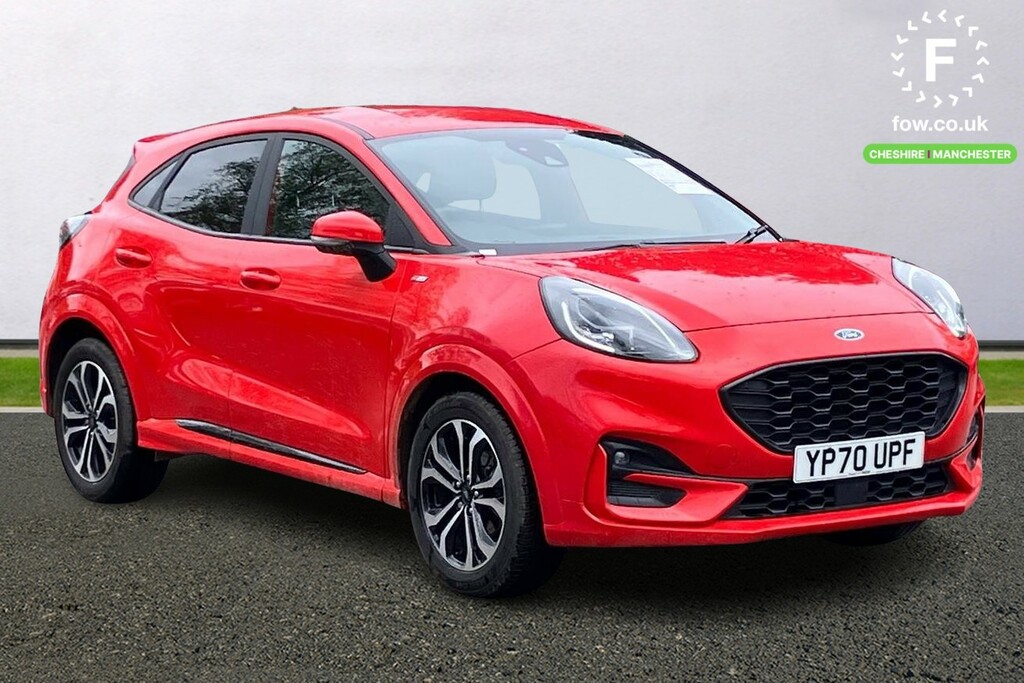 Compare Ford Puma 1.0 Ecoboost Hybrid Mhev St-line YP70UPF Red