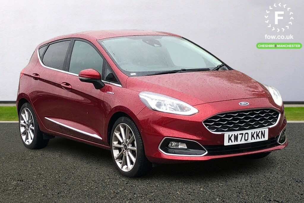 Compare Ford Fiesta 1.0 Ecoboost 125 Vignale Edn 7 Speed KW70KKN Red